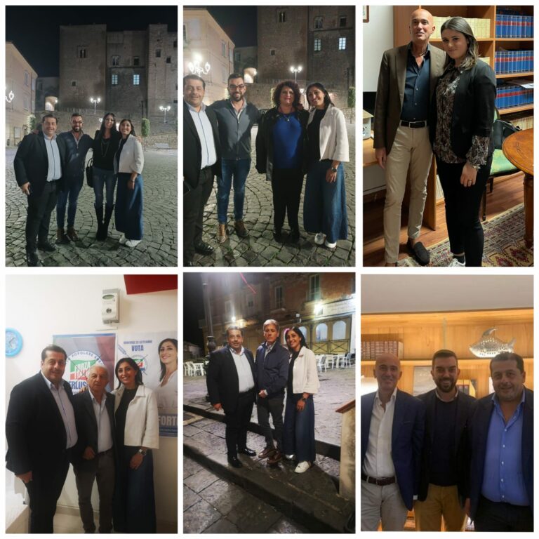 Forza Italia: nominati i commissari di partito a Lusciano, Frignano, Sessa Aurunca, Cancello e Arnone, San Pietro Infine e Galluccio