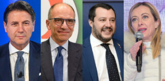 SONDAGGI POLITICI Crescono ancora Fratelli d’Italia e M5S, in calo Pd, Lega e FI. Ecco le percentuali di partiti e coalizioni