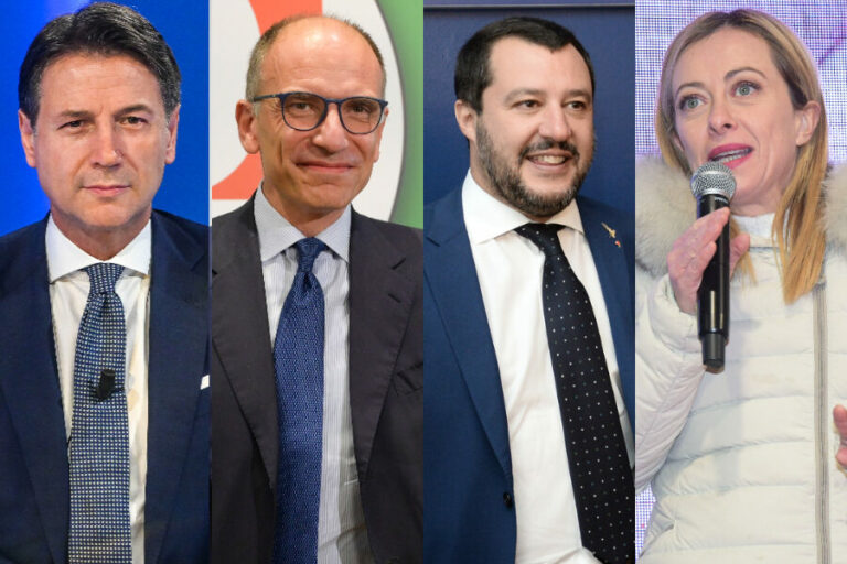 SONDAGGI POLITICI Crescono ancora Fratelli d’Italia e M5S, in calo Pd, Lega e FI. Ecco le percentuali di partiti e coalizioni