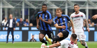 L’Inter liquida la Salernitana con un secco 2-0, granata impotenti di fronte alla squadra di Inzaghi