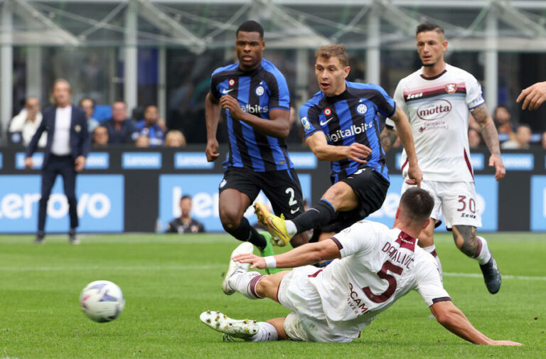 L’Inter liquida la Salernitana con un secco 2-0, granata impotenti di fronte alla squadra di Inzaghi