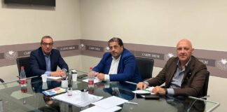 Caserta, primo tavolo provinciale del centrodestra: confronto tra Guida (Fi), Cerreto (FdI) e Mastroianni (Lega)