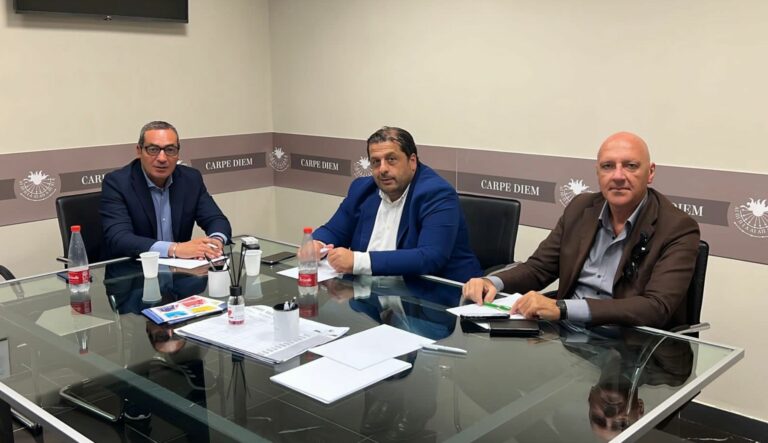 Caserta, primo tavolo provinciale del centrodestra: confronto tra Guida (Fi), Cerreto (FdI) e Mastroianni (Lega)