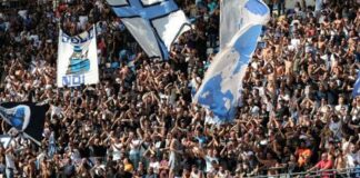 Napoli-Rangers, 6 Daspo ai tifosi: multati 18 parcheggiatori abusivi