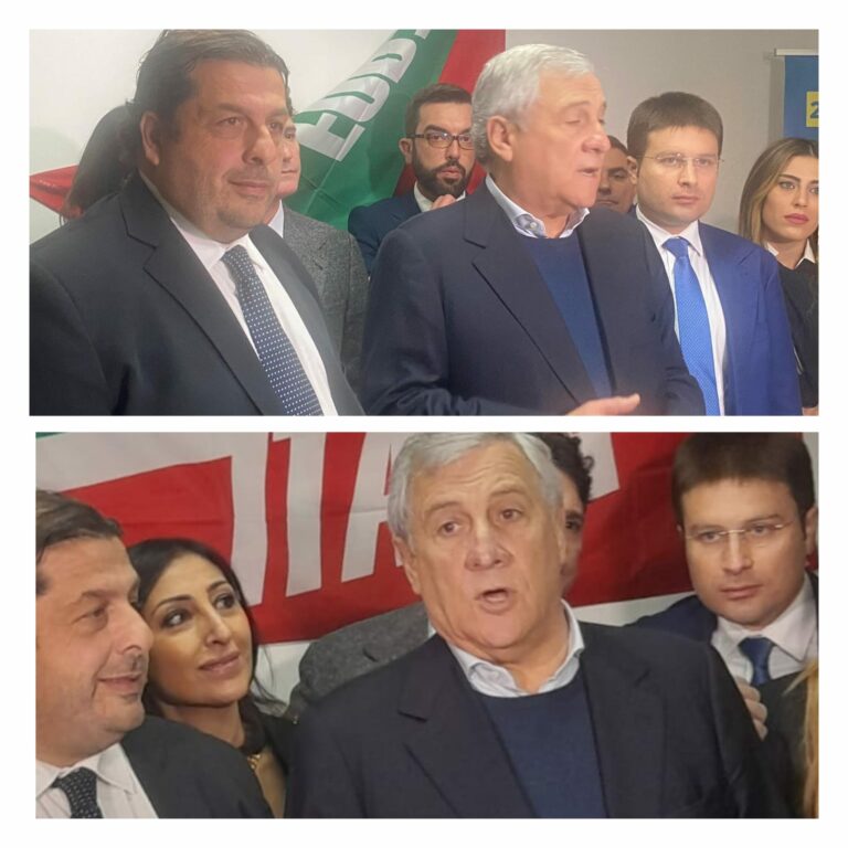 Forza Italia Caserta, inaugurata la sede provinciale: presente il ministro Tajani. Guida: “Vicinanza ai cittadini”