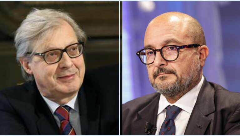 Sangiuliano prende le distanze da Sgarbi: “Sessismo e turpiloquio sempre inammissibili”