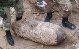 Cesa, ordigno bellico rinvenuto in località Arena: zona messa in sicurezza dai carabinieri