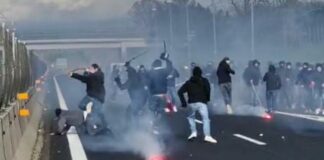 Scontri sull’A1, daspo per nove tifosi: il numero delle “punizioni” salirà ancora