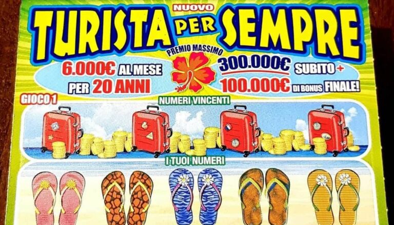 “Turista per Sempre”, 30enne vince 2 milioni con biglietto comprato al  centro direzionale di Napoli