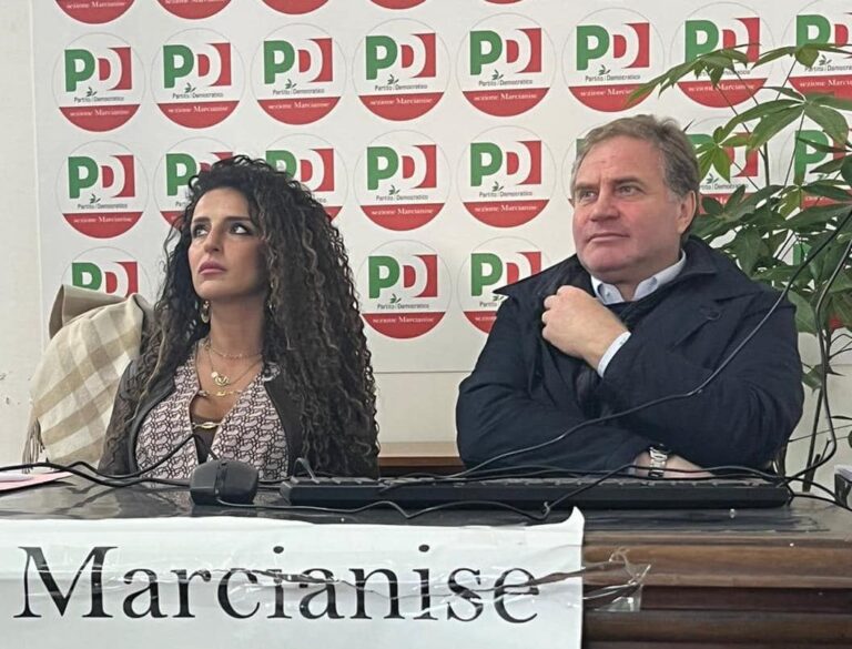 FOTO Marcianise, presentato il candidato sindaco del centrosinistra Lina Tartaglione. Graziano: “Nome di qualità”