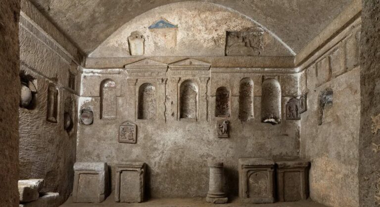Mistero napoletano, ossa umane lasciate davanti all’ipogeo dei Cristallini