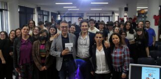 “Incontro con l’Autore”, grandi emozioni al Liceo Quercia di Marcianise con lo scrittore Alessandro Tartaglione