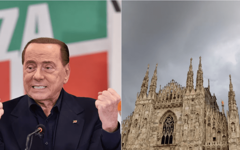 Silvio Berlusconi, conclusi i funerali di Stato a Milano. Cori e applausi all’uscita del feretro