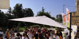 FOTOGALLERY Ecoitinerari: 80 escursionisti alla Cascata di Lieti e al Museo contadino di Conca della Campania