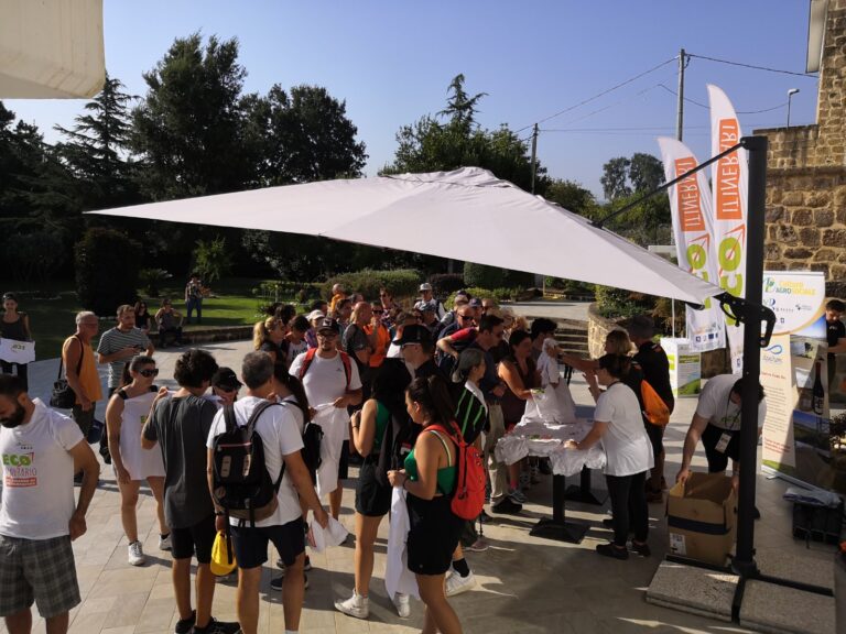 FOTOGALLERY Ecoitinerari: 80 escursionisti alla Cascata di Lieti e al Museo contadino di Conca della Campania