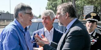 Mantovano e Abodi al Parco Verde di Caivano per inaugurazione area ludico sportiva