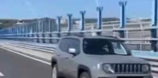 Napoli, suv percorre tangenziale in retromarcia: video virale sul web
