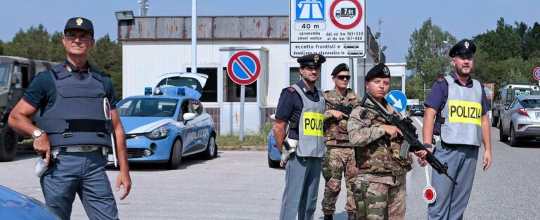 Controlli ai confini dalle 14 di oggi, in Friuli Venezia Giulia 22 i valichi principali con la Slovenia e con l’Austria