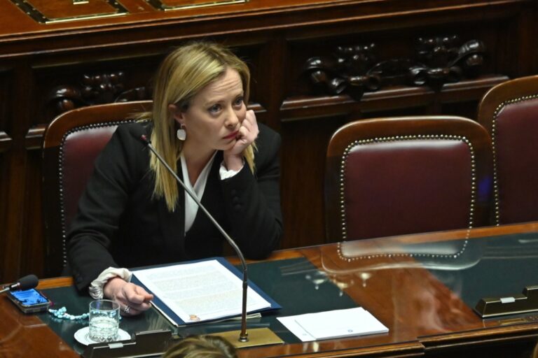 Meloni: “Decido all’ultimo se candidarmi alle Europee. De Fusco? Lo scandalo è che non ha la tessera del Pd”