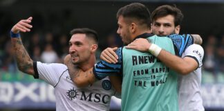 Verona-Napoli 1-3, decidono Politano e la doppietta di Kvara: di Lazovic il gol dei veneti