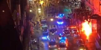 Scontri Napoli-Union Berlino, 10 daspo per ultrà tedeschi: tifosi accusati di devastazione