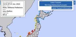 Terremoto in Giappone, sale a 48 il bilancio delle vittime. Il premier Kishida: “Corsa contro il tempo per salvare vite umane”