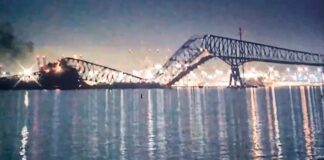 Crollo del ponte a Baltimora, sospese le ricerche dei 6 dispersi: “Probabilmente morti”