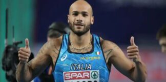 Atletica, Marcell Jacobs torna dopo 230 giorni: secondo a Jacksonville in 10”11