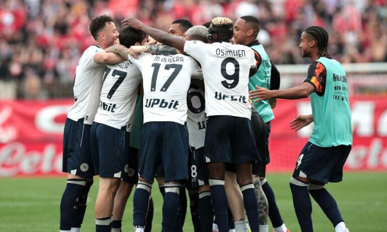 Monza-Napoli 2-4: partita ribaltata, spettacolare ripresa degli azzurri