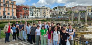 Aversa, il Liceo classico “Cirillo” ospita studenti francesi e croati per il progetto Erasmus sui rischi naturali del Campi Flegrei
