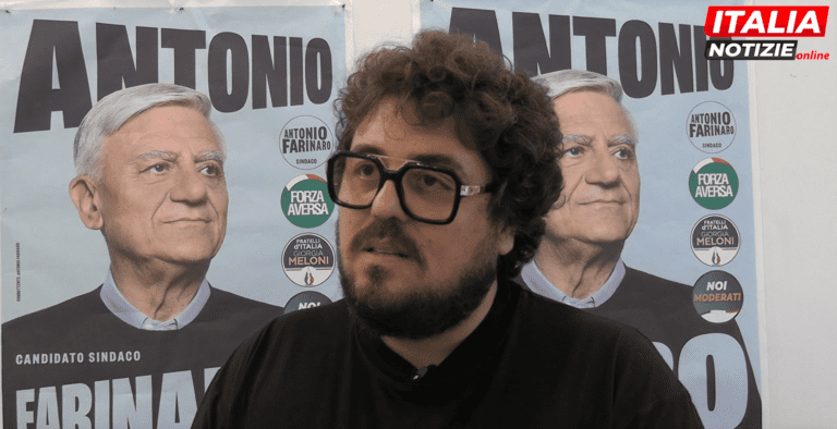 VIDEO INTERVISTA Aversa, il neo commissario di FdI stronca Oliva: “Chi non è con la lista fuori dal partito oggi e domani”