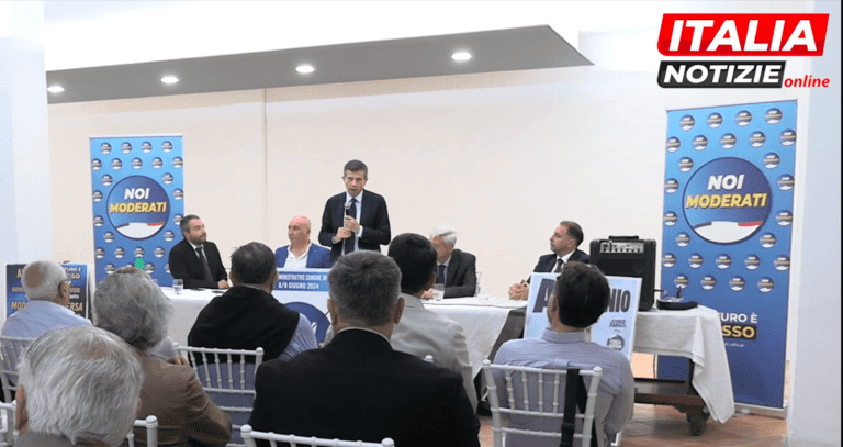 SPECIALE VIDEO Noi Moderati, Lupi ad Aversa per il candidato sindaco Farinaro. Il partito “attrae” gli elettori di centro
