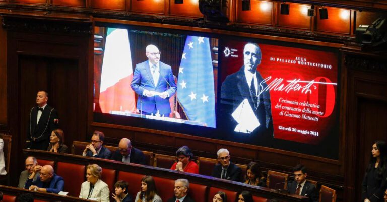 Cento anni dal discorso di Giacomo Matteotti, la cerimonia alla Camera