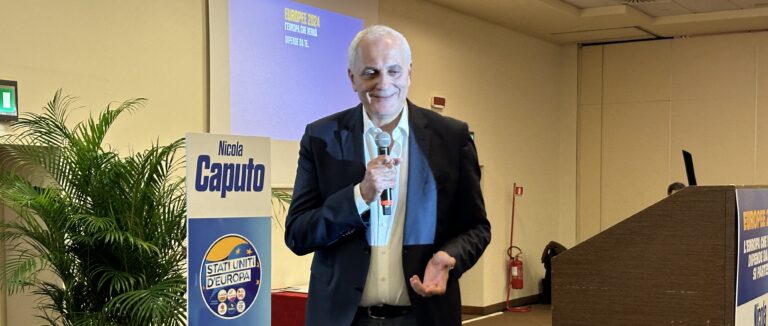 FOTO Europee, Caputo apre la campagna elettorale con la carica dei mille: la corsa a Bruxelles inizia con una fiumana di persone