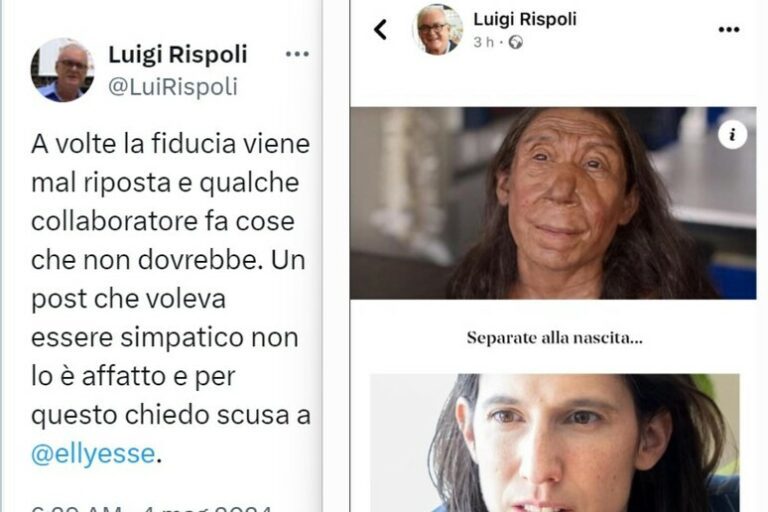 Post choc di un esponente di FdI, Elly Schlein paragonata a donna di Neanderthal