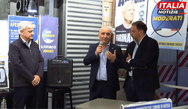 VIDEO INTERVISTE Aversa, iniziativa di Noi Moderati su chiusura Centro per l’impiego. Lettera: “Zannini dov’è?”. Bicchielli attacca De Luca