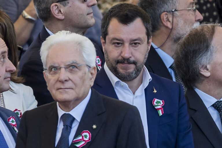 Salvini attacca Mattarella dopo il monito del Capo dello Stato sull’assolutismo della maggioranza, Meloni frena: “Strumentalizzato”
