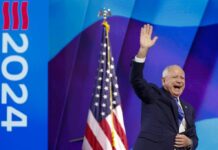 Usa 2024, Tim Walz accetta nomination a vice: “Abbiamo la squadra vincente “