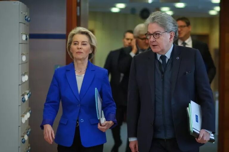 Breton si dimette dalla Commissione europea: “Von der Leyen non mi voleva”