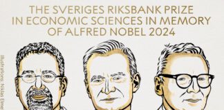 Nobel per l’Economia a Acemoglu, Johnson e Robinson per gli studi sulle istituzioni che influenzano la prosperità