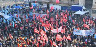 Cgil-Uil: “Mezzo milione in piazza, non ci precettano. Rivoltiamo il Paese”