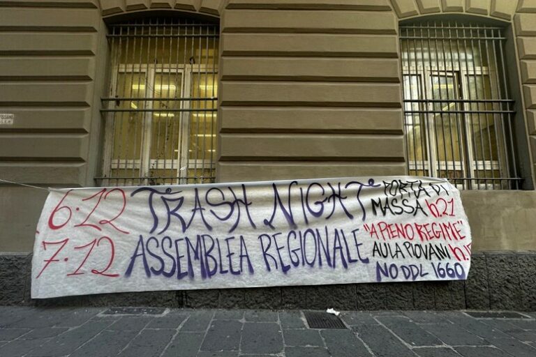 Napoli, università Federico II occupata dagli studenti contro il Ddl Sicurezza