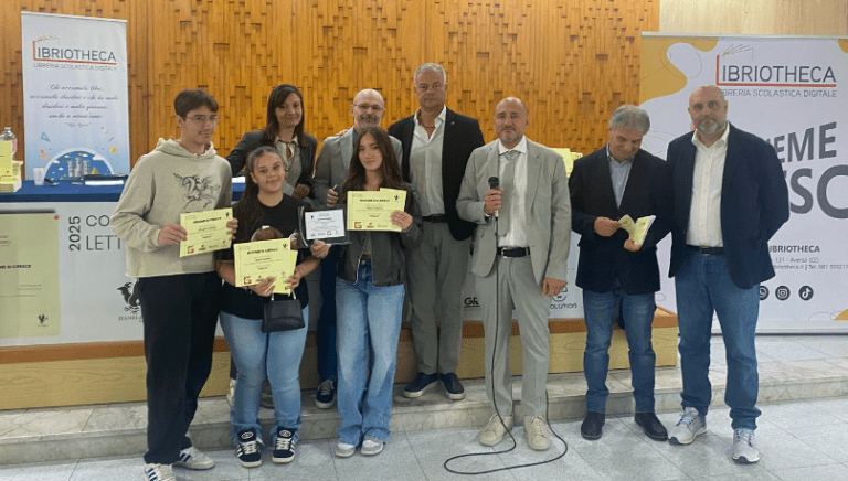 Aversa, giovani alla ribalta: premiati i vincitori del concorso letterario “Insieme si cresce” promosso dalla libreria Libriotheca