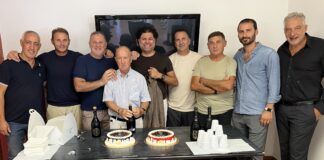 FOTO Real Normanna, festa per gli 82 anni di don Peppino De Michele. Oggi al Bisceglia presentazione della squadra