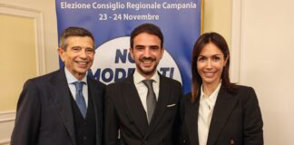 FOTO Regionali, Di Martino a colloquio con Carfagna e Lupi: “Serietà e competenza, conoscono a fondo i problemi della provincia di Caserta”