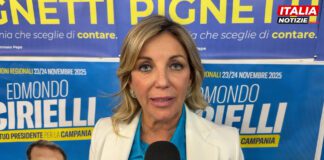 VIDEO Regionali, Pignetti apre il suo quartier generale nel cuore di Aversa alla presenza di Cirielli: “È l’uomo giusto al posto giusto”
