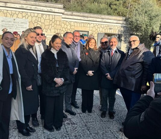 Santangelo al sacrario di Mignano Monte Lungo: “L’8 dicembre 1943 l’Italia ricominciò a essere libera”