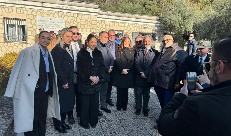 Santangelo al sacrario di Mignano Monte Lungo: “L’8 dicembre 1943 l’Italia ricominciò a essere libera”