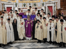 Cavalieri del Santo Sepolcro, celebrazione della Luce della Pace nella cattedrale di Caserta