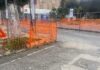 FOTO Cesa, i cantieri di piazza De Michele e villa Moro senza adeguate misure di sicurezza. Monta la protesta dei cittadini